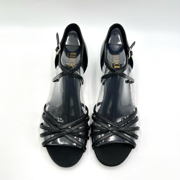 Bloch Womens S0806L Annabella Black Latin Dance Shoes Heels Size 8 NEW - Picture 4 of 15